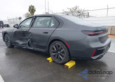 2025 BMW 760I xDrive from USA, damaged, VIN WBA33EJ01SCV16253